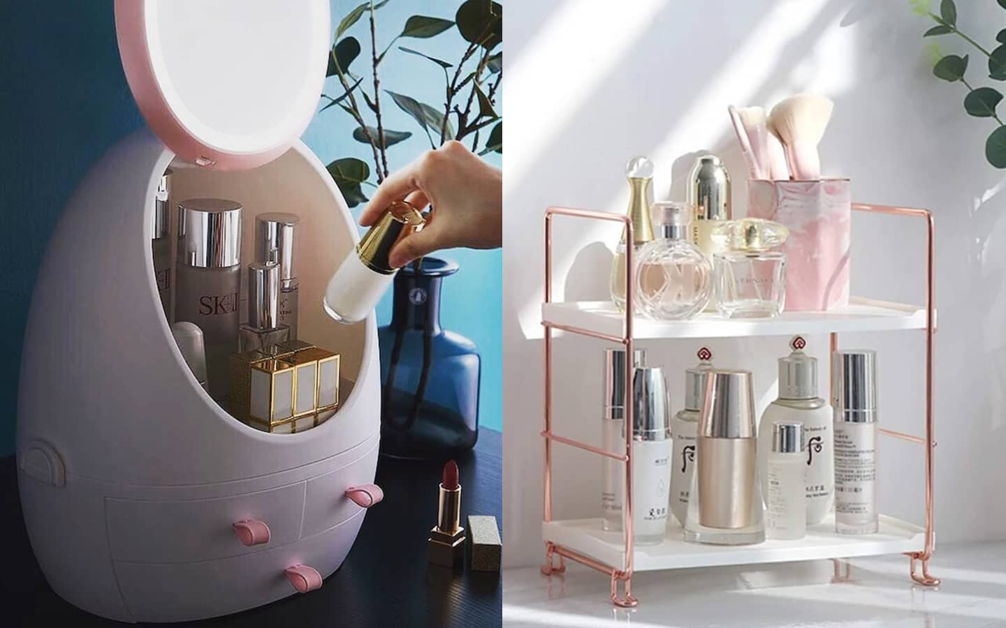 Makeup skincare organizer Max 78 OFF